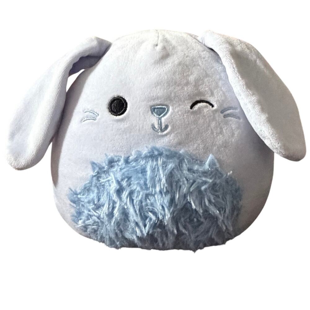 Adorable Squishmallows Bastian the Blue Bunny 6" Plush Toy